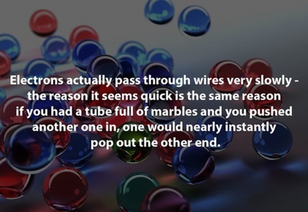 What are some interesting facts about electrons?
