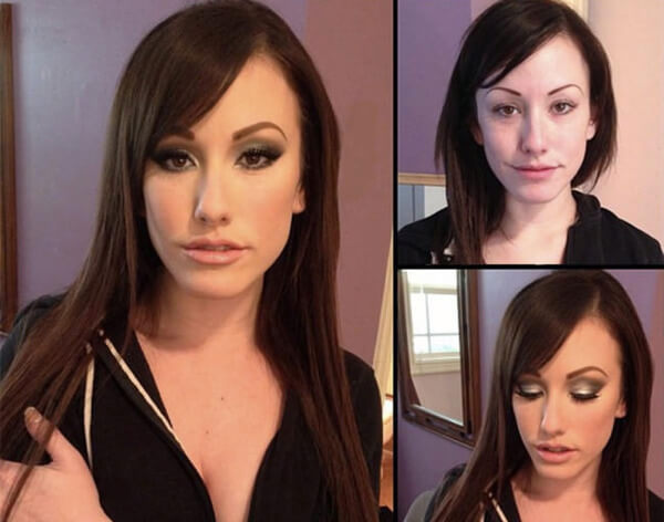 Porn Stars Before And After Makeup Photo Series Will Make Your Jaw Dr