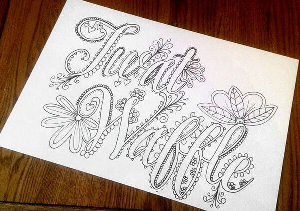 pages from swear words coloring book - photo #20