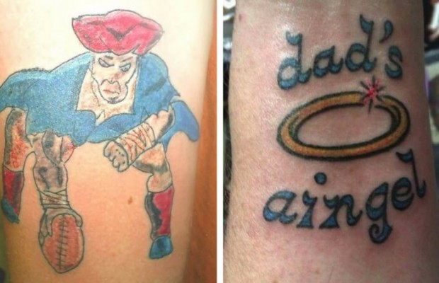 7. "Wednesday Tattoo Fail" with incorrect date - wide 7