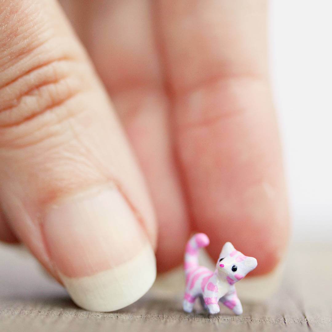 Silvia Minucelli Creates These Tiny Mijbil Creatures With Polymer Clay And a Toothpick1080 x 1080
