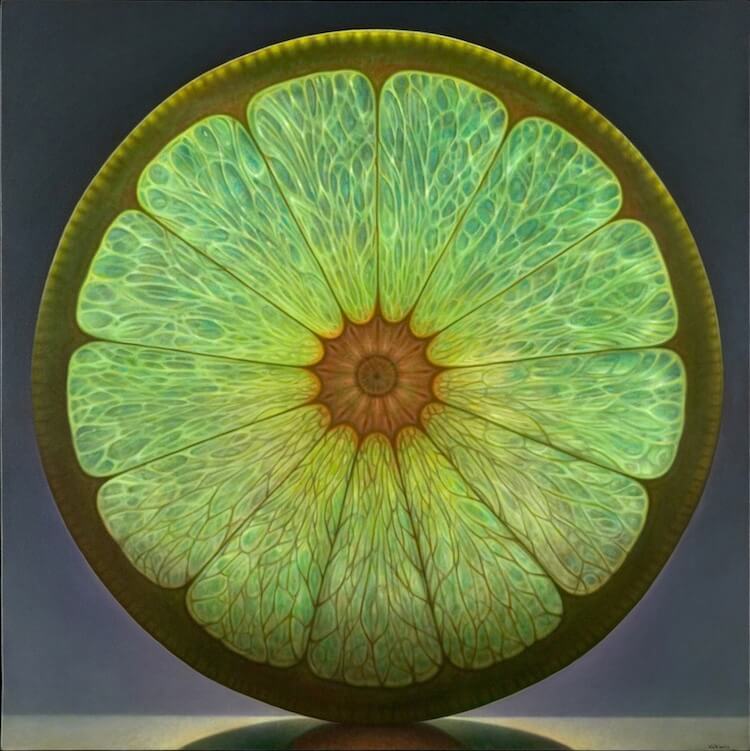 Dennis Wojtkiewicz Detailed Fruit Paintings Look Better Than The Real Thing