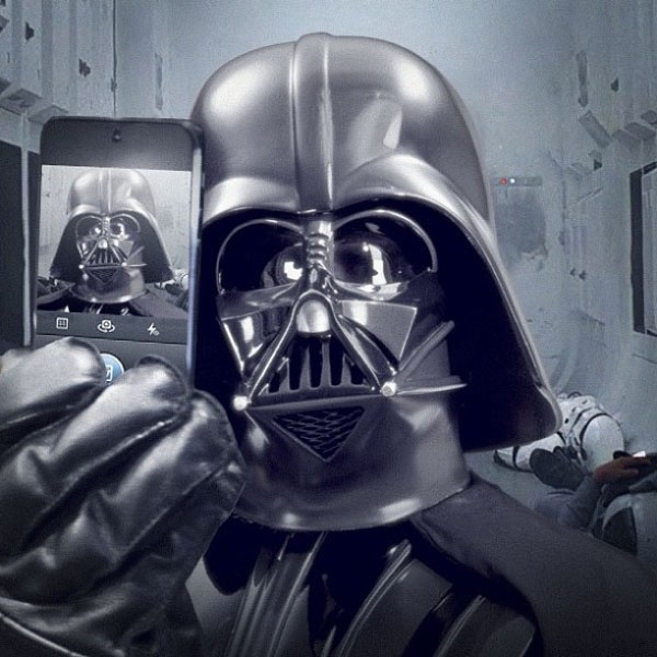 best selfies of 2013 - darth vader