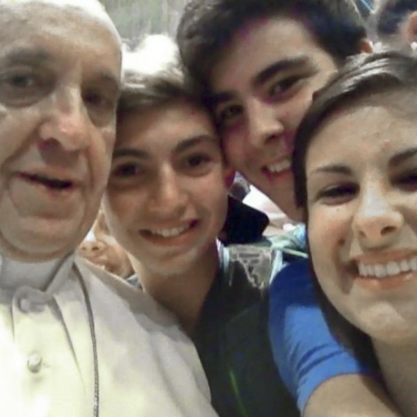 best selfies of 2013 - pope 