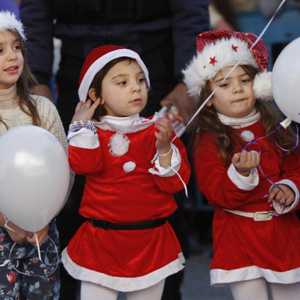 christmas celebration palestiniens