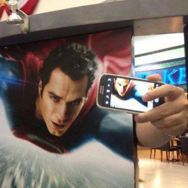 best selfies of 2013 - man of steel