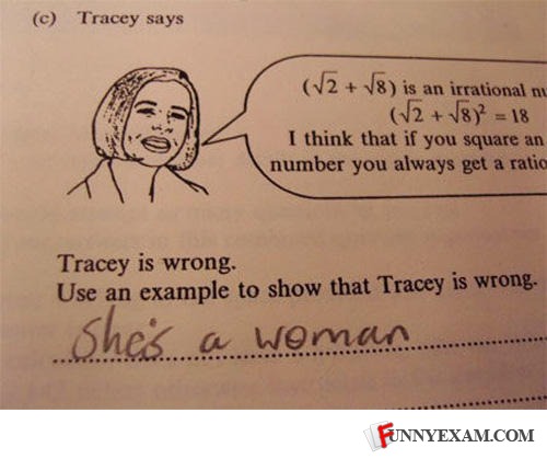 funny exam answers