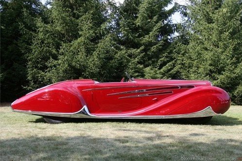 1938 Delahaye 165 Figoni et Falaschi Cabriolet - cars of the 30's