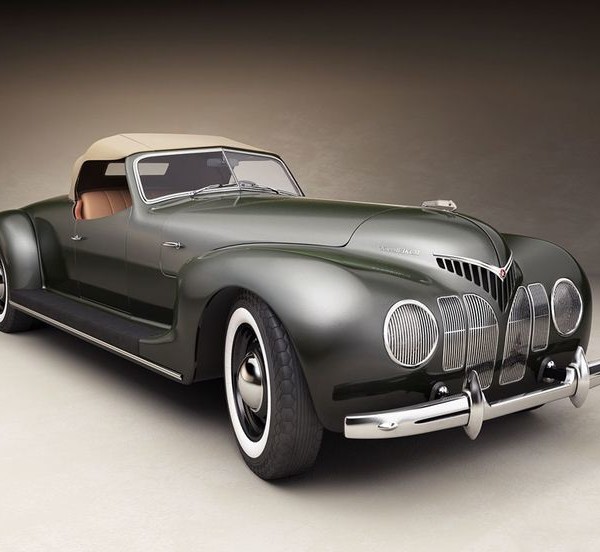 1939 ZIS-101 Sport coupe - cars of the 30's.