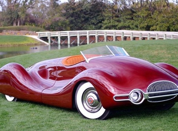Buick Special 1948 Streamliner Norman Timbs - cars of the 30's.