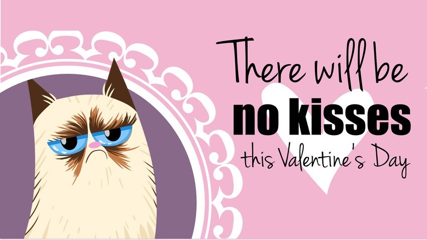 grumpy cat valentine
