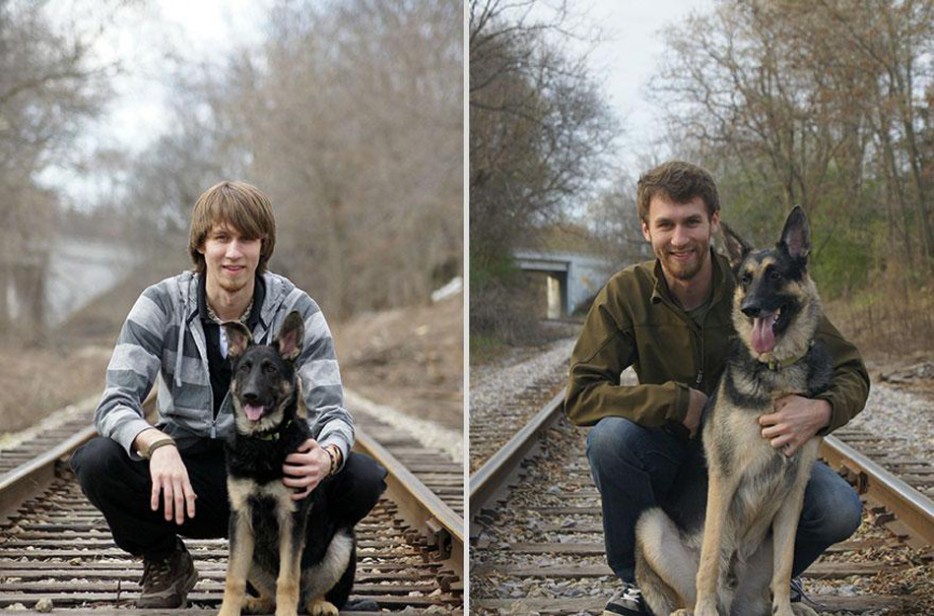 Adorable Before & After Photos Of Baby Animals Growing Up