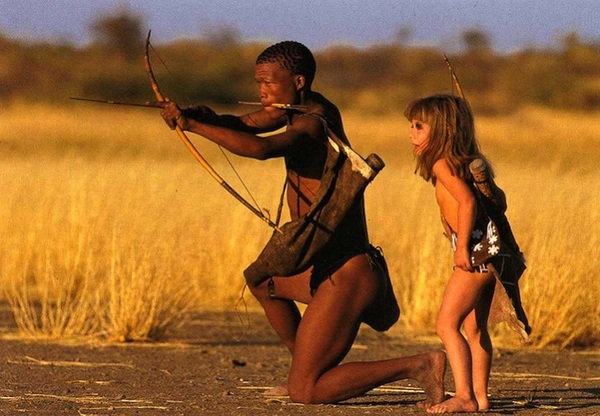 Young girl who’s best friends with African wildlife