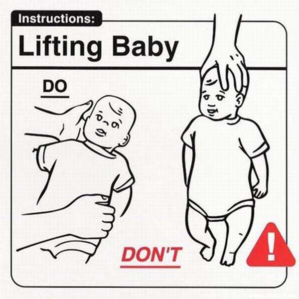 safe baby handling tips