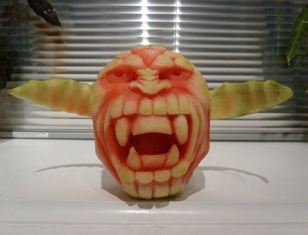 Watermelon Carvings by Clive Cooper