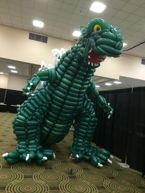 2500 Balloon Godzilla