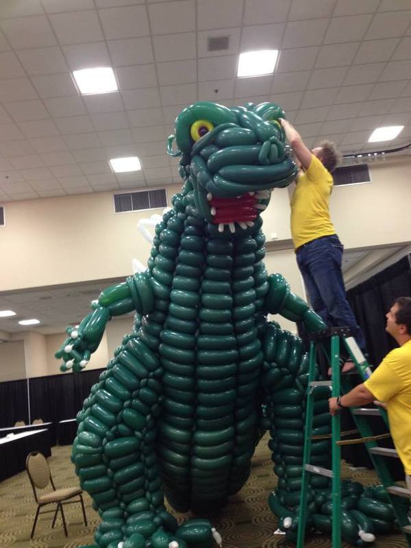 2500 Balloon Godzilla