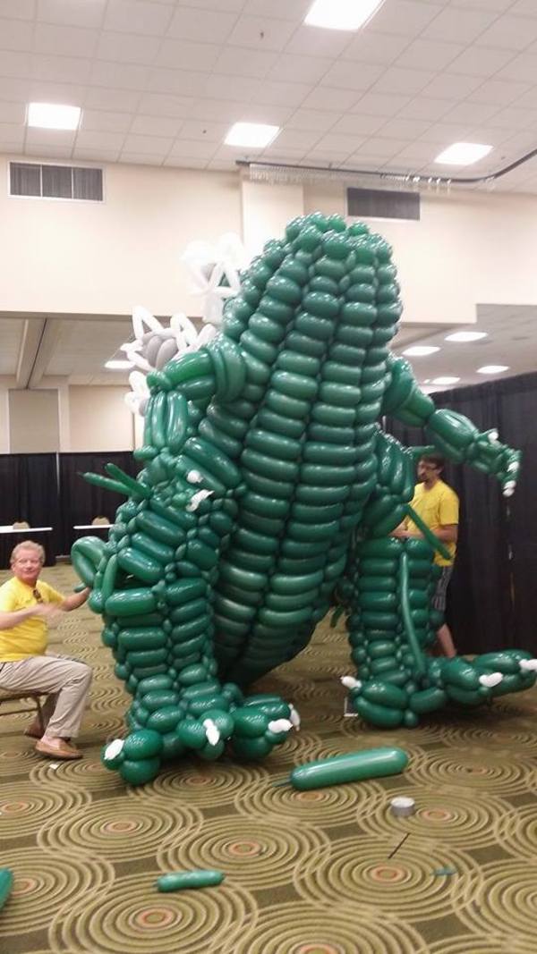 2500 Balloon Godzilla