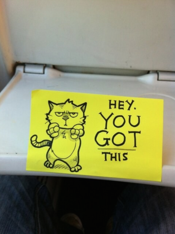 Clever Post-It Notes.