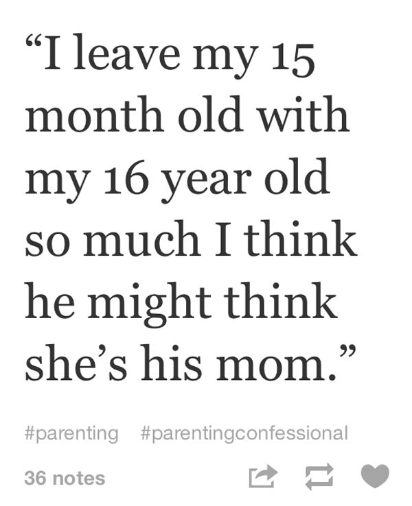 parentes confessions