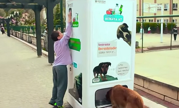 dog vending machine