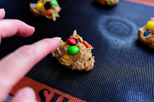 Browned Butter M&M Cookies