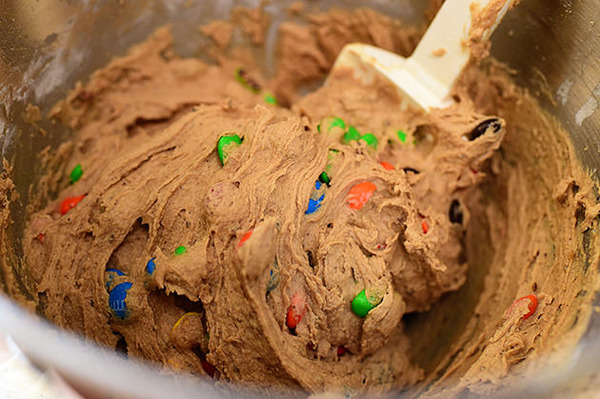 Browned Butter M&M Cookies