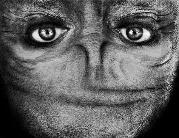              Alienation: Upside-Down Portraits Make People Look Like Aliens            