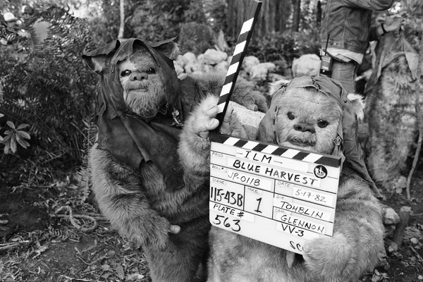 50 behind the scenes photos from RETURN OF THE JEDI