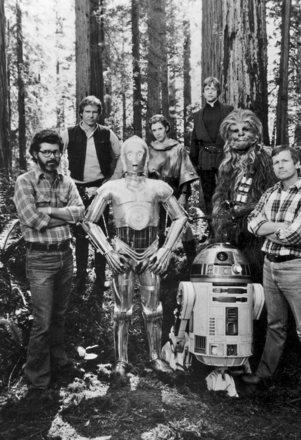 50 behind the scenes photos from RETURN OF THE JEDI