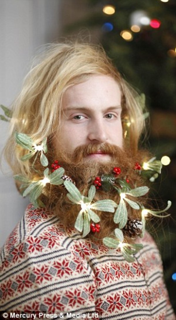 christmas beards