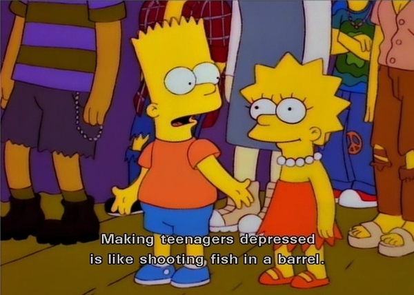 simpsons life advice simpsons life advice
