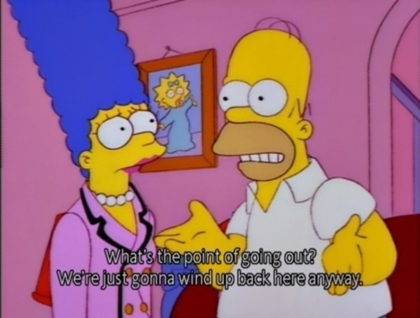 simpsons life advice simpsons life advice