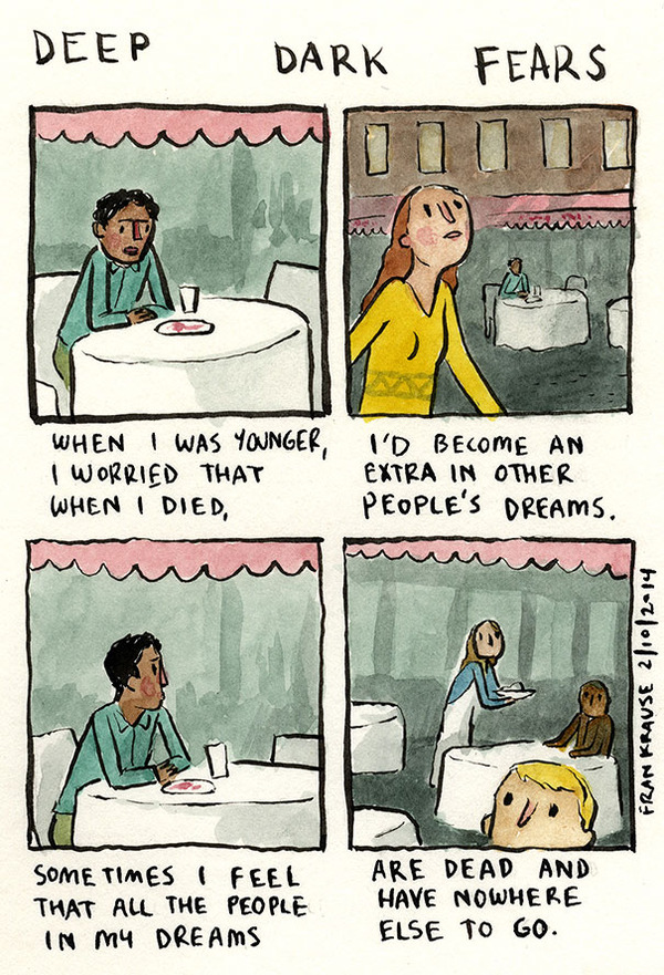 People’s Deepest And Darkest Fears as Comics