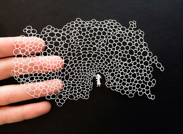 amazing cut paper illustrations