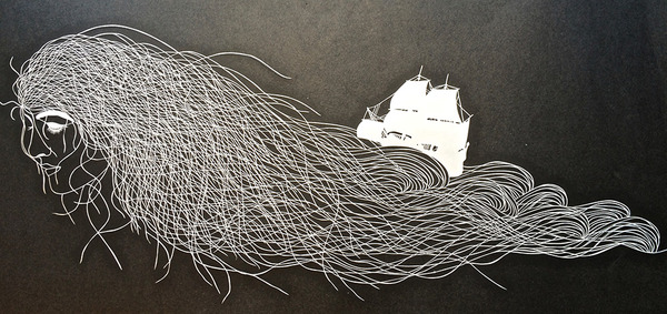 amazing cut paper illustrations