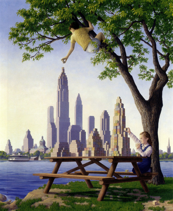 paintings of Rob Gonsalves