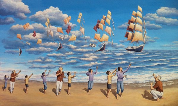 paintings of Rob Gonsalves