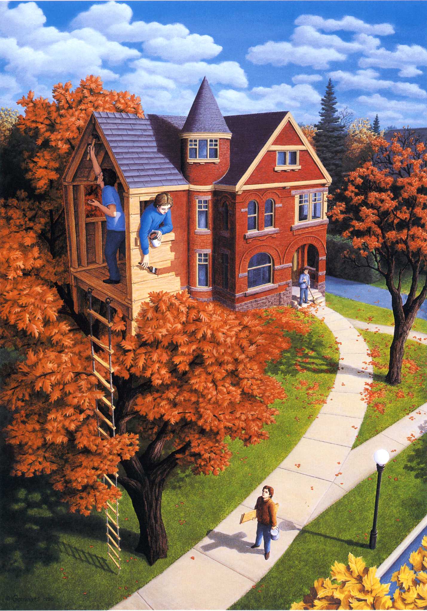 incredible paintings of Rob Gonsalves