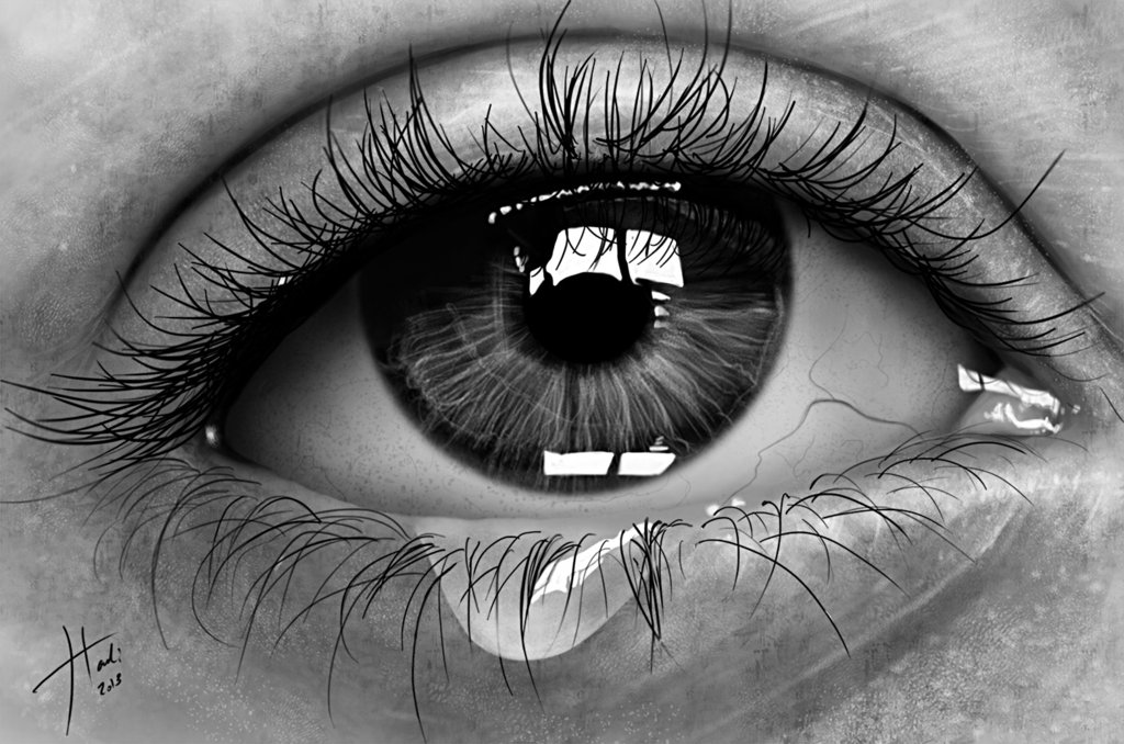 looking at tears under a microscope reveals a shocking fact