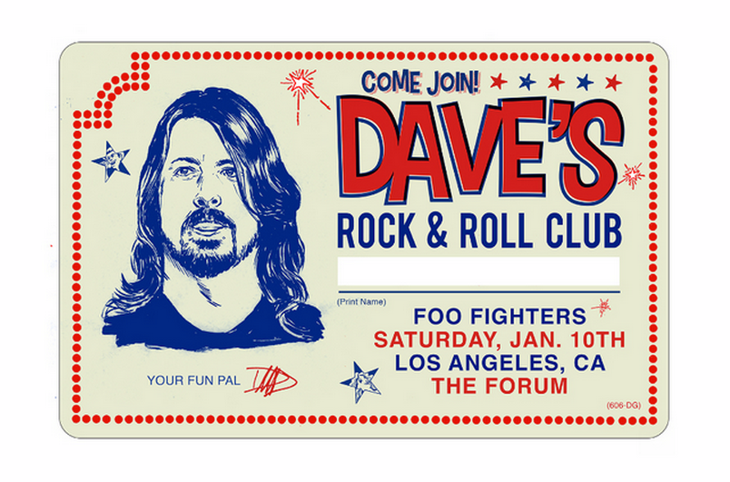 Dave Grohl's 46 Surprise Party