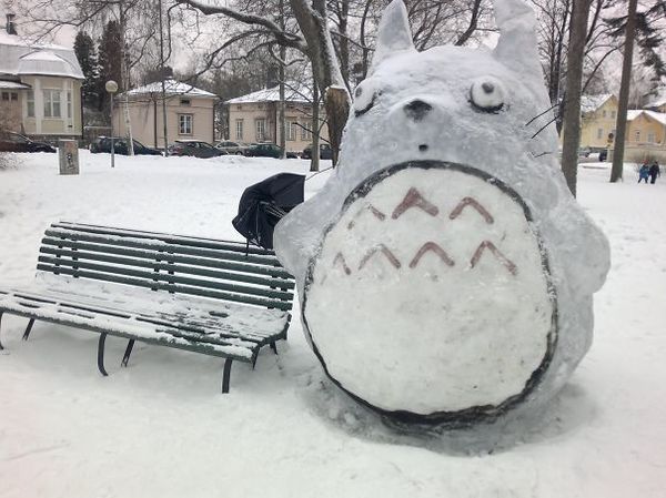 awesome snow sculptures