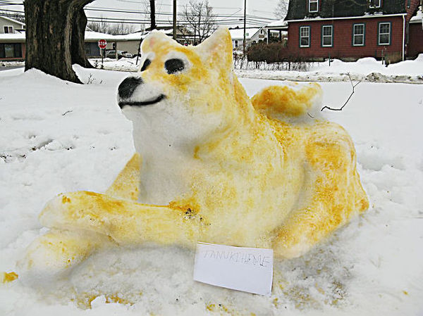 awesome snow sculptures