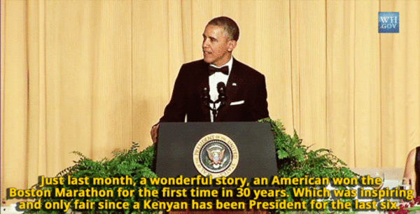 President Obama stand up President Obama stand up