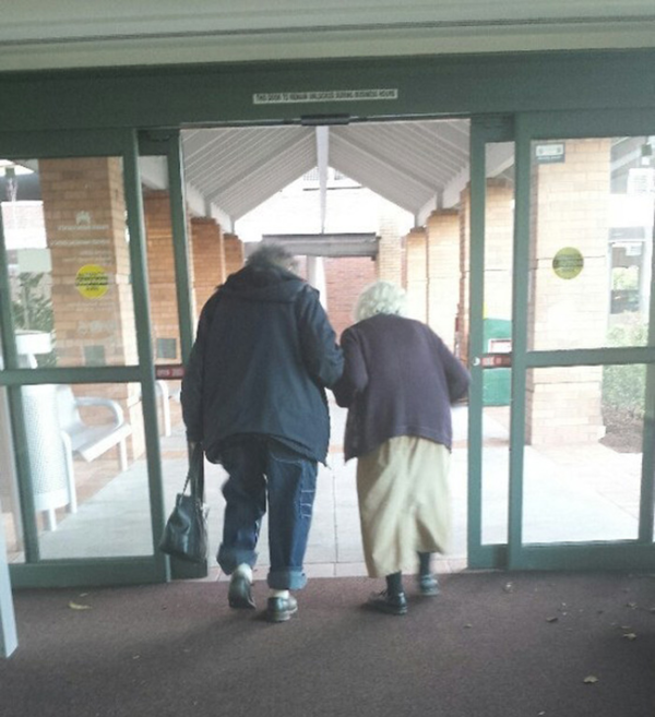 sweet old couples