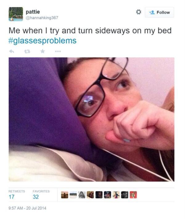 people with glasses problems people with glasses problems
