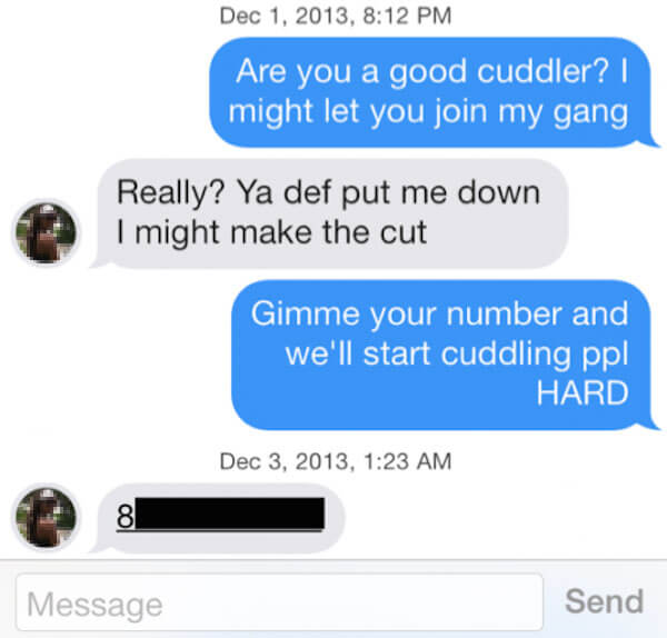 Just a Bunch of Flirty Pickup Lines to Send to Your Crush Via Text