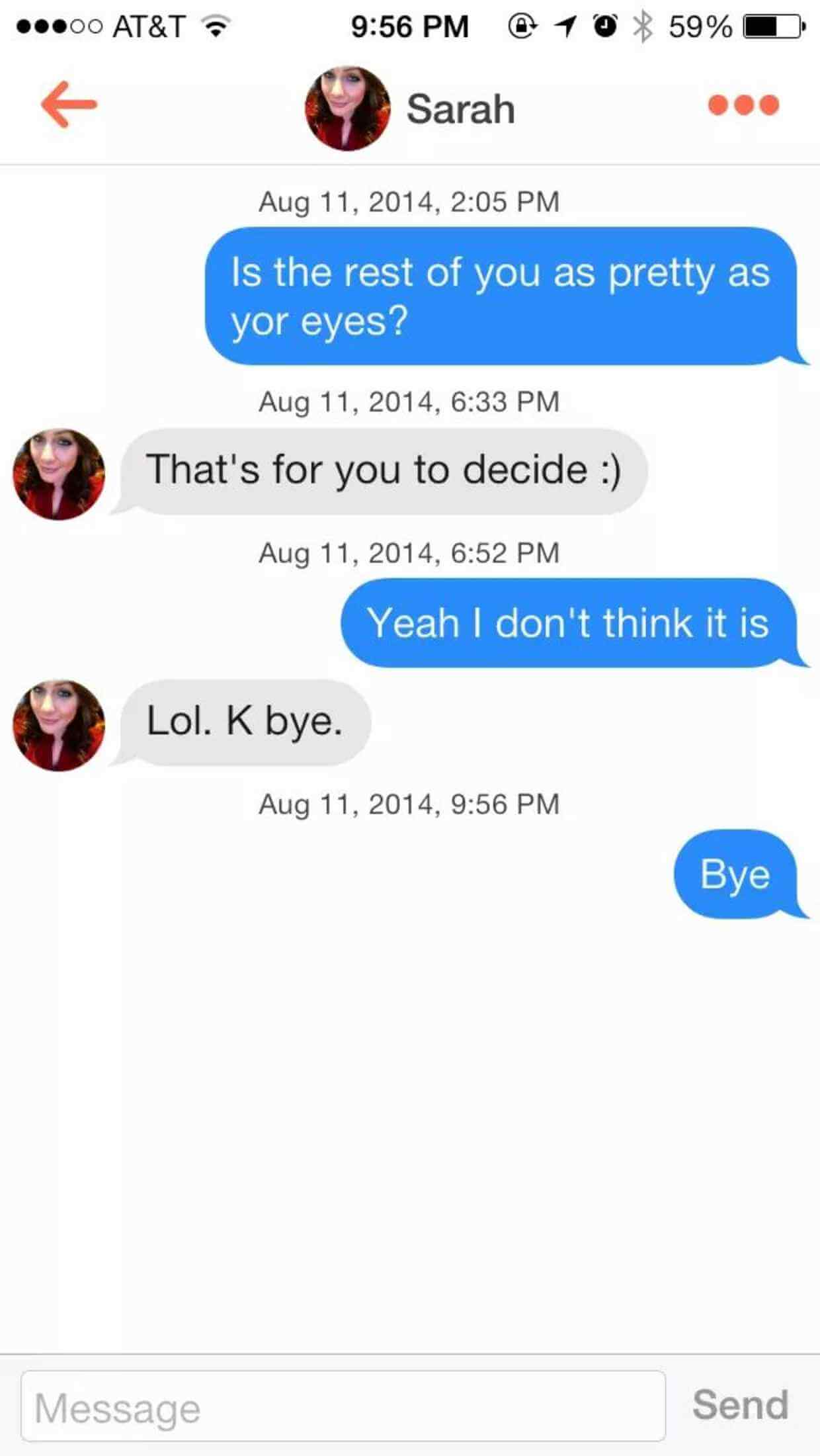 best tinder pick up lines for hookups