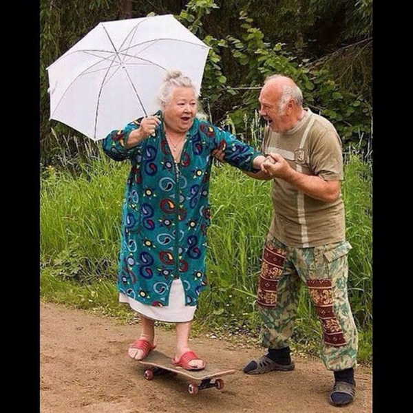 sweet old couples