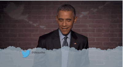 President Obama Edition of celebrities read mean tweets about them4